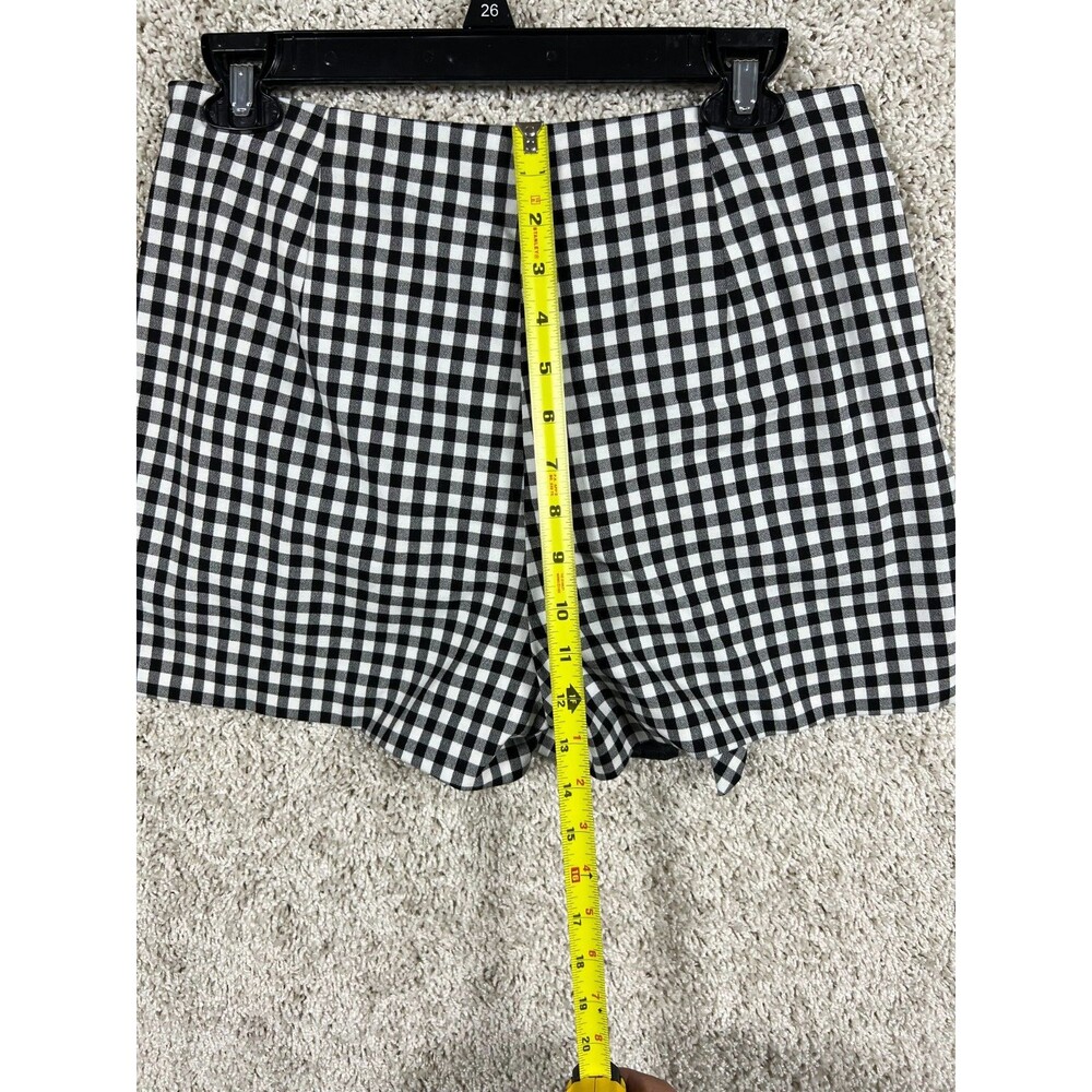 Zara black and white checkered skort - size medium - Picture 5 of 9